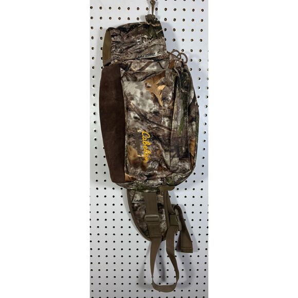 Cabela’s real-tree camo deluxe whitetail fanny bag adjustable - Picture 1 of 13